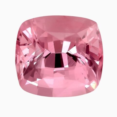 Natural pink spinel gemstone