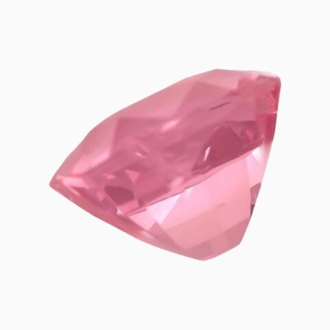 Natural pink spinel gemstone
