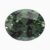 Natural teal blue-green sapphire gemstone