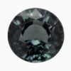 Natural teal green-blue sapphire gemstone