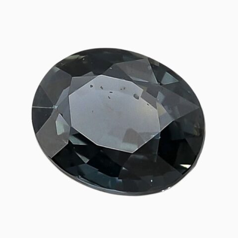 Natural teal green-blue sapphire gemstone