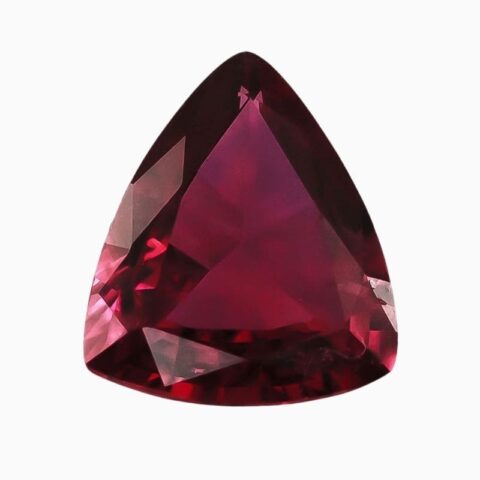 Natural thailand ruby gemstone