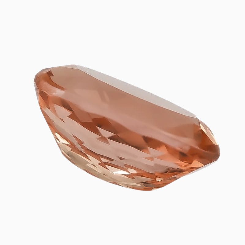 orange imperial topaz gemstone