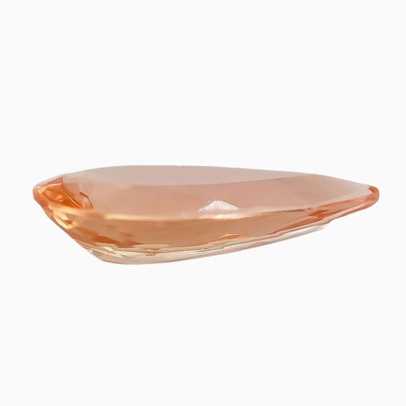orange imperial topaz gemstone