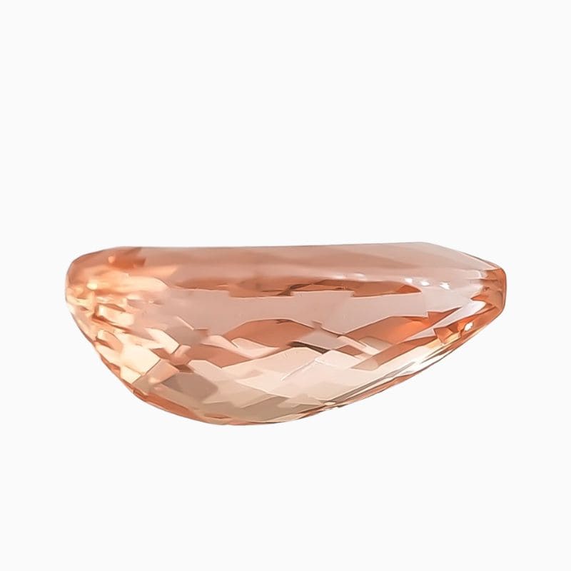 orange imperial topaz gemstone