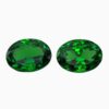 Natural fine gem tsavorite matching pair