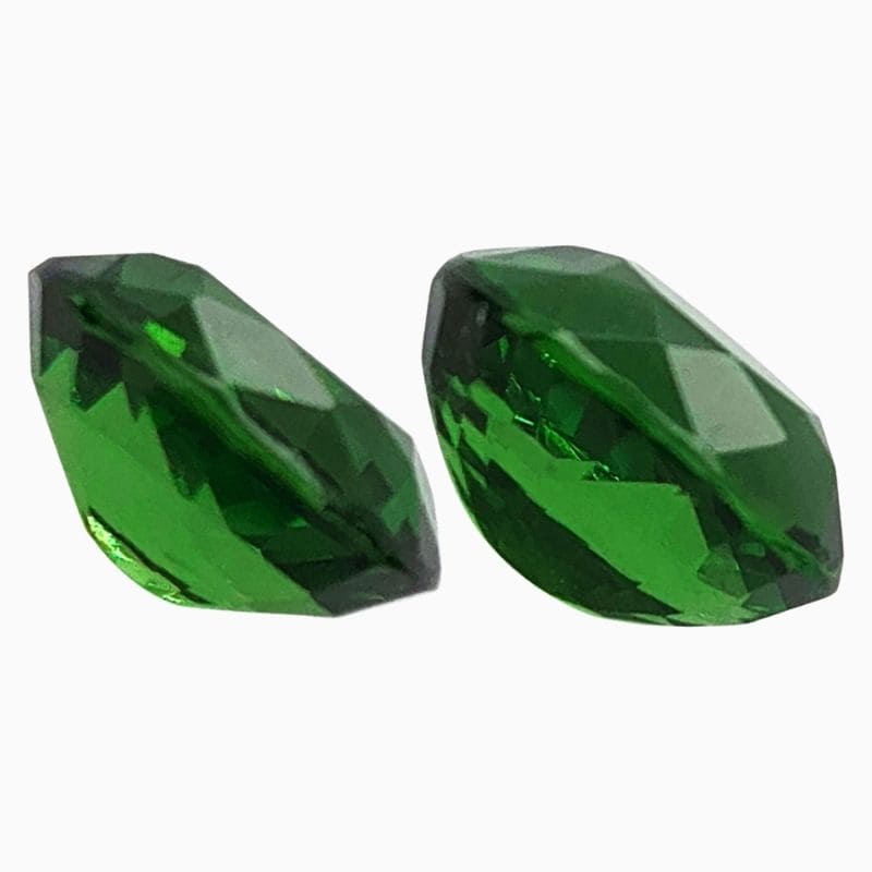 fine gem tsavorite matching pair