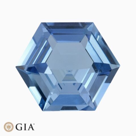Natural unheated blue sapphire