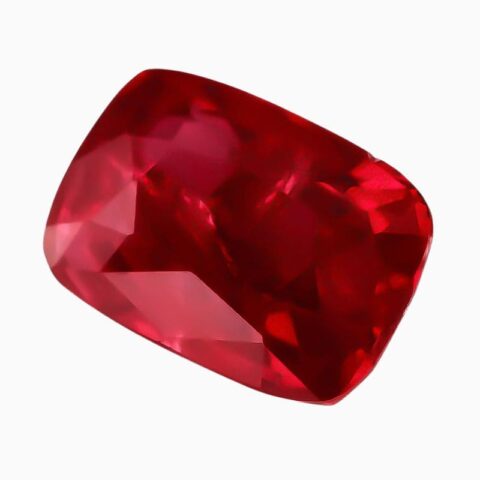 Natural unheated mozambique ruby gemstone