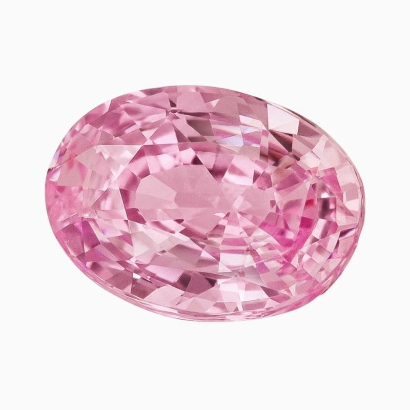 Natural unheated padparadscha sapphire gemstone