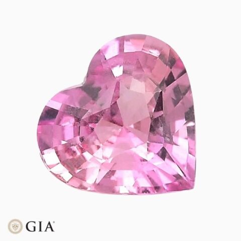 Natural unheated pink sapphire gemstone