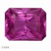 Natural unheated pink sapphire gemstone