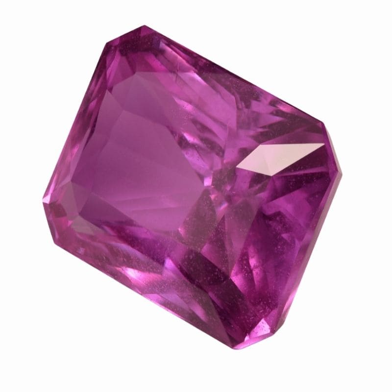 Natural unheated pink sapphire gemstone