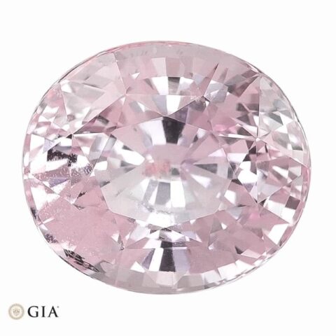 Natural unheated pink sapphire gemstone