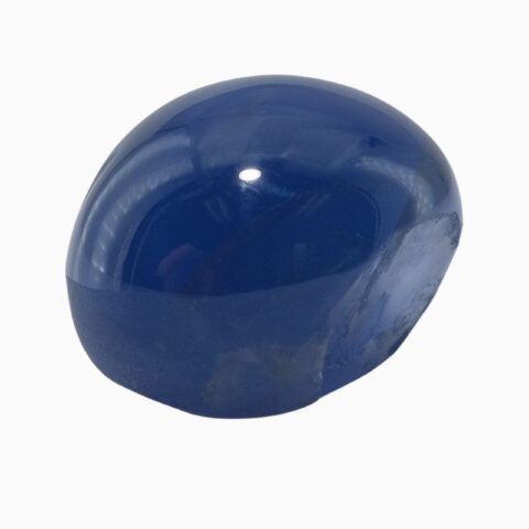 Natural unheated royal blue star sapphire gemstone