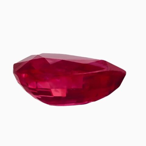 Natural unheated ruby gemstone