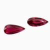 Natural unheated ruby pair