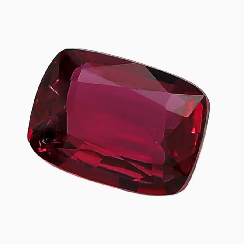 Natural purplish unheated madagascar ruby