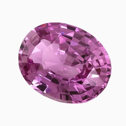 Natural unheated sri lankan pink sapphire gemstone
