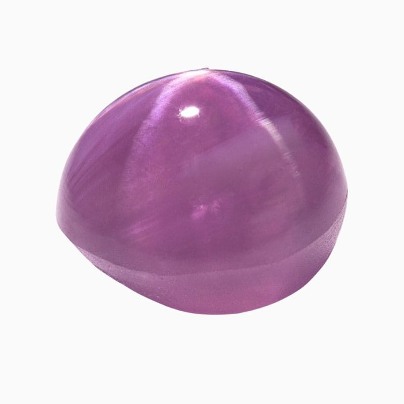Natural purplish pink star sapphire gemstone