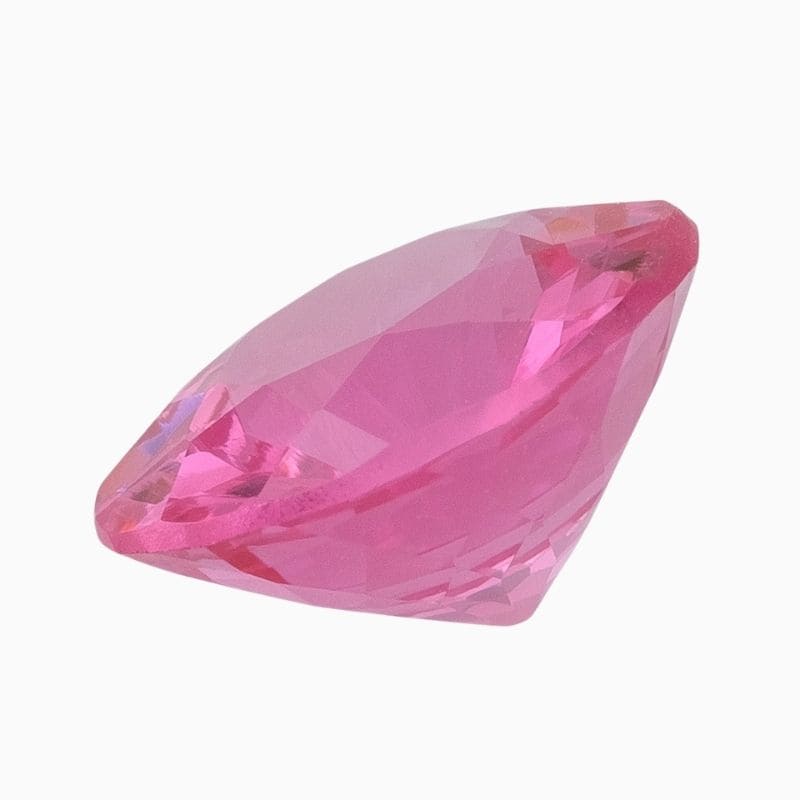 Natural pink spinel gemstone