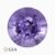 Natural unheated violet sapphire gemstone