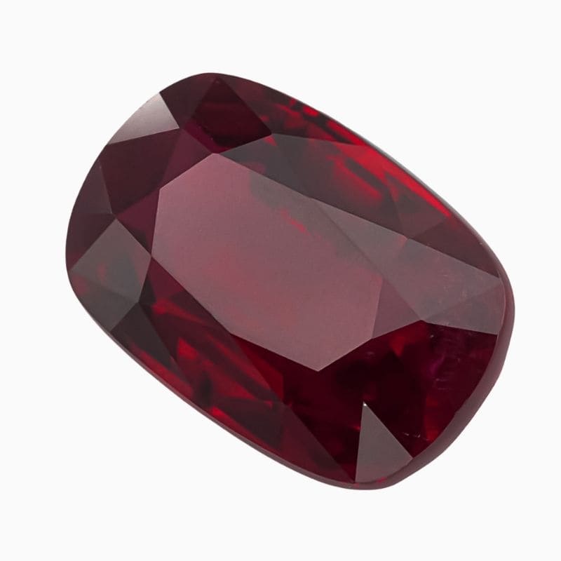 Natural pigeon's blood mozambique ruby