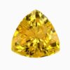 Natural yellow sapphire gemstone