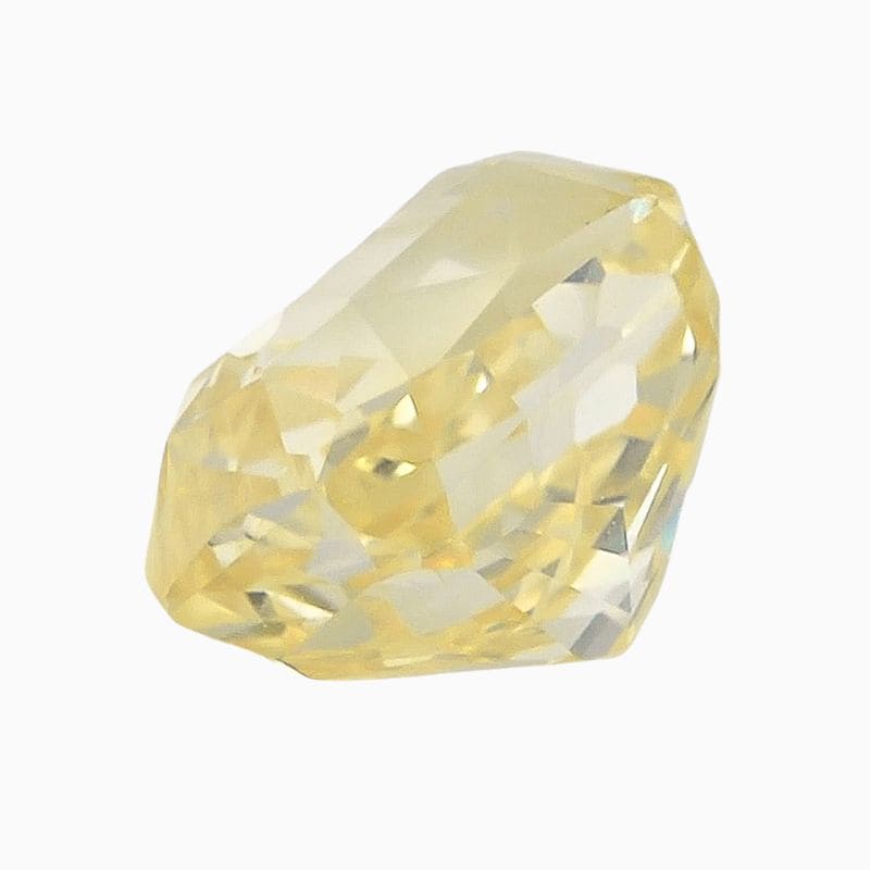 Natural yellow sapphire gemstone
