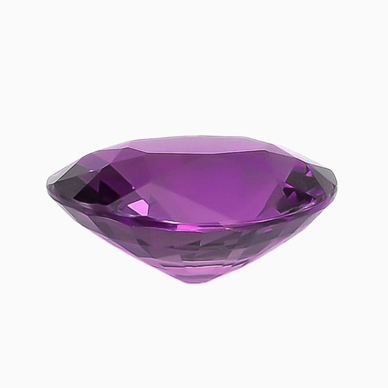 Natural purple sapphire gemstone
