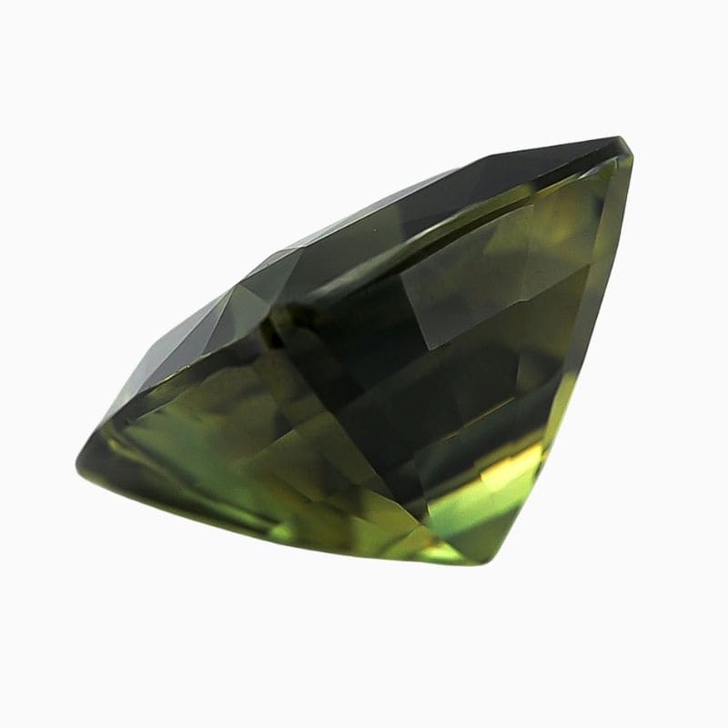 Natural unheated teal green sapphire gemstone