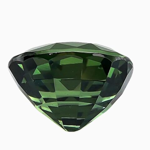 unheated teal bluish green sapphire gemstone