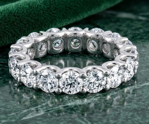 Full Eternity Natural Diamond Band