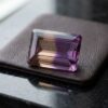 Natural Ametrine 11.89 carats rectangular gemstone