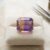 Natural Ametrine 9.79 carats emerald cut gemstone
