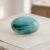 Artisan Dendritic Blue Opal oval gemstone