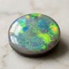 Australian Black Opal 1.59 carats round gemstone