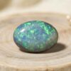 Natural Australian Crystal Opal with green and blue play of color
