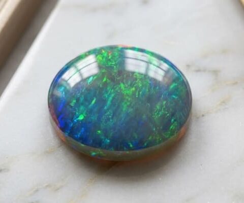 Australian Crystal Opal 1.99 carats round gemstone