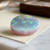 Natural Australian Crystal Opal with green play of color