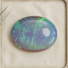 Natural Australian Crystal Opal with green and blue play of color