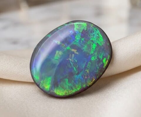 Australian Opal 1.72 carats oval gemstone