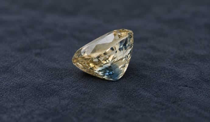Bi-Color Sapphire Gemstone