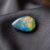 Black Boulder Opal 0.41 carats pear shaped gemstone
