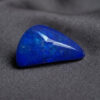 Black Boulder Opal pear shaped gemstone