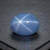 Blue Gray Star Sapphire with natural star effect