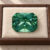 Blue Green Sapphire rectangular cushion cut gemstone