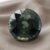 Blue Green Sapphire round cut gemstone