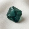 Blue Green Sapphire cushion cut gemstone