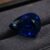 Blue Sapphire pear shaped gemstone